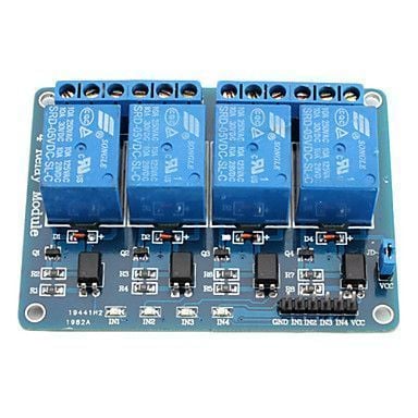 4 Way 5V Relay Module - 4'lü 5V Röle Kartı