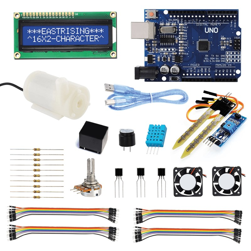 Arduino Uno ile Akıllı Sera Proje Seti