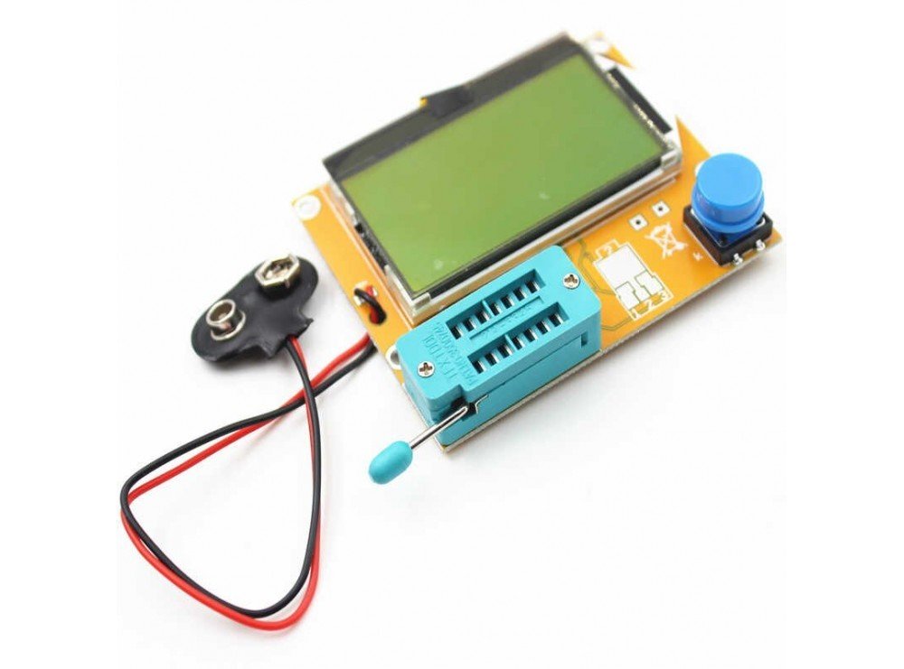Batarya, Buton, Transistor, Capacitor LCRT4 Grafiksel Test Cihazı
