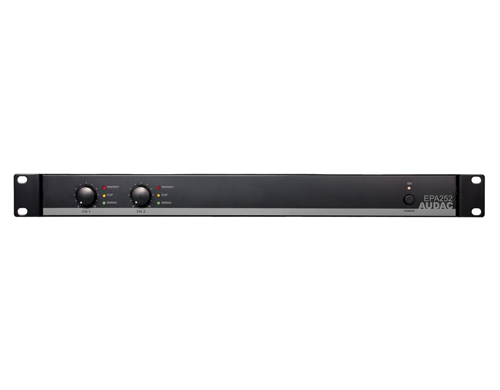 Audac EPA252 2X250 Watt 4 Ohm D Class Power Amplifikatör