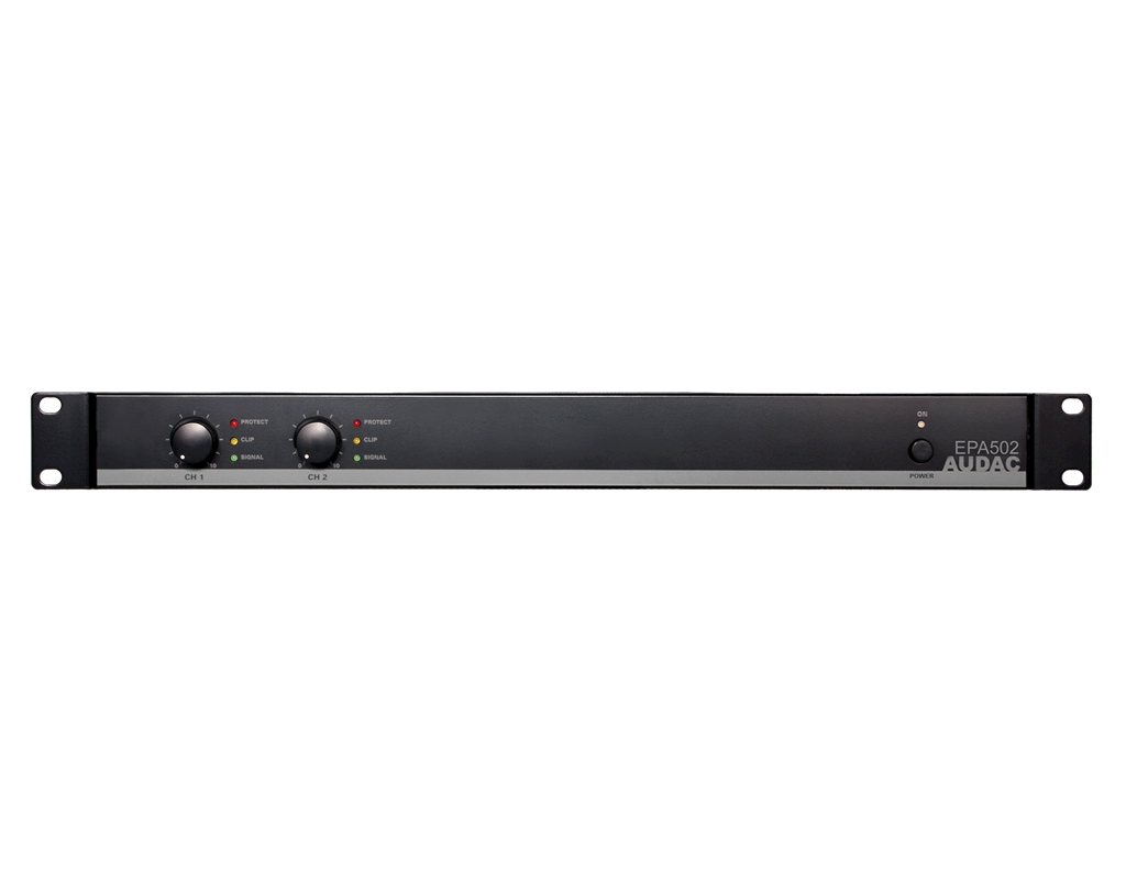 Audac EPA502 2X500 Watt 4 Ohm D Class Power Amplifikatör