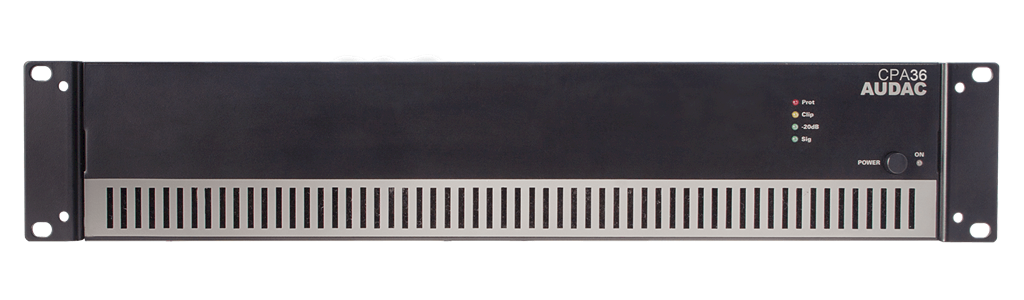 Audac CPA36 360 Watt 70 / 100 V Hat Trafolu 4 Ohm Çıkışlı Power Amplifikatör