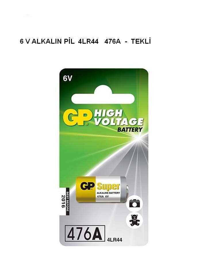 GP 476A 4LR44 6V Alkaline Pil