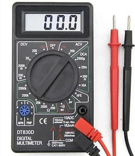 DT830D Buzzerlı Öğrenci Ölçü Aleti