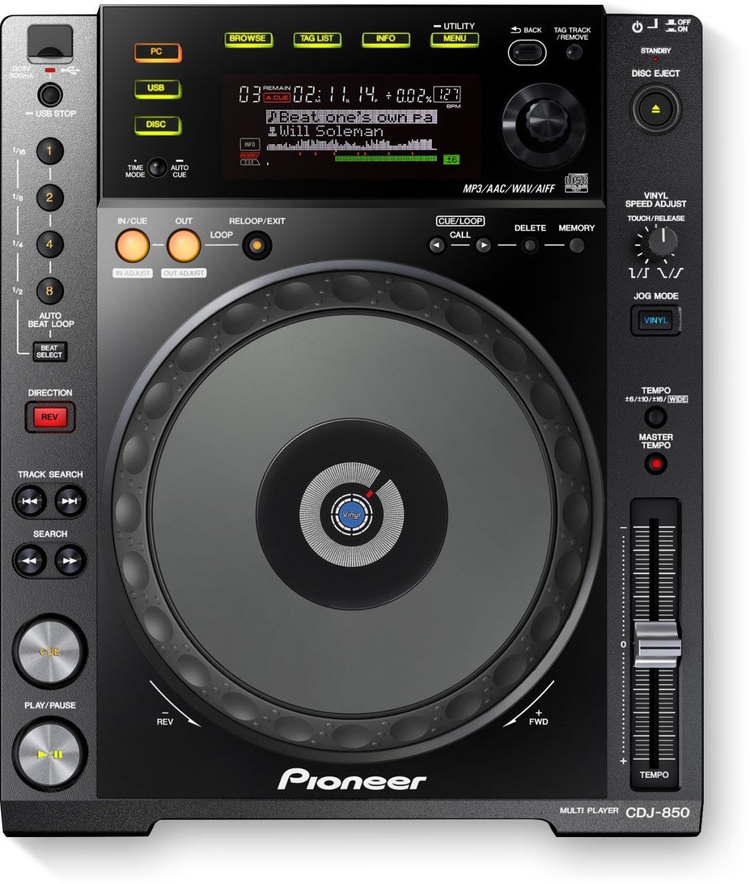 Pioneer DJ CDJ-850-K Dj Cd Player
