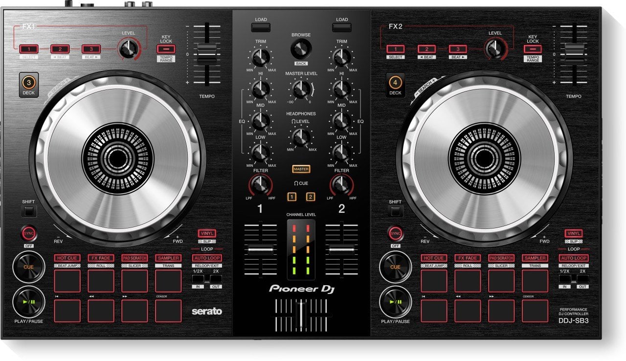 Pioneer DJ DDJ-SB3 2 Kanal Controller