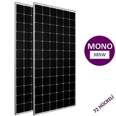 385W Monokristal Güneş Paneli
