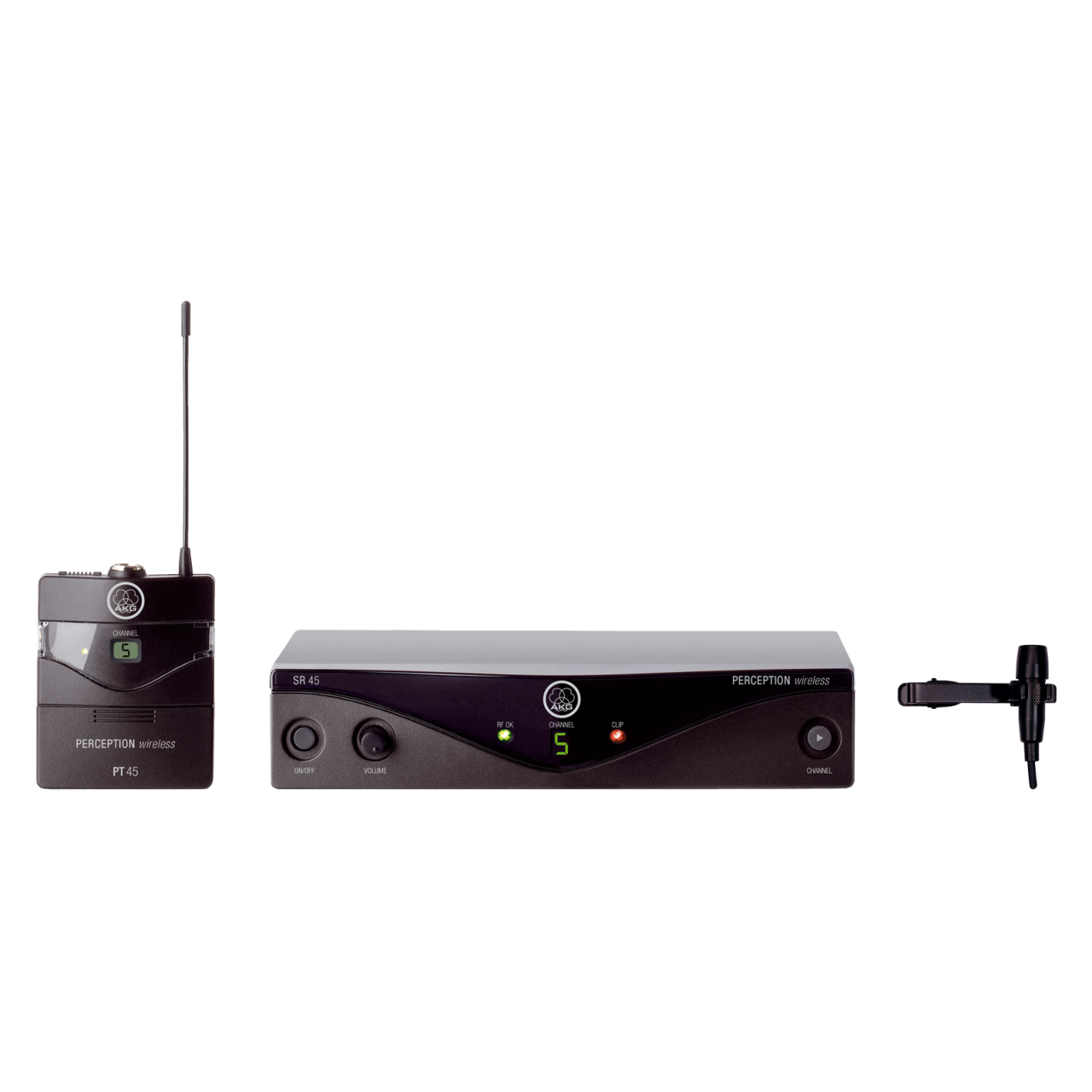 AKG - Perception Wireless 45 Presenter Kablosuz Yaka Mikrofonu Seti