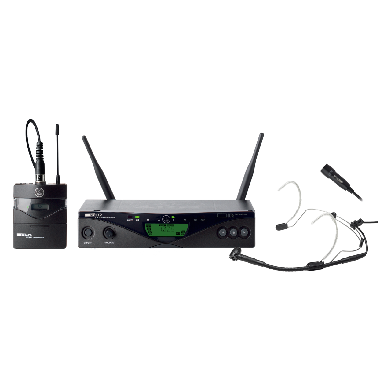 AKG WMS470 PRESSET BD5-A 50MW Kablosuz Yaka & Headset Mikrofon