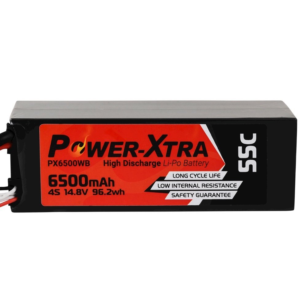 Power-Xtra PX6500WB 14.8V 4S2P 6500 mAh (55C) Li-Polymer