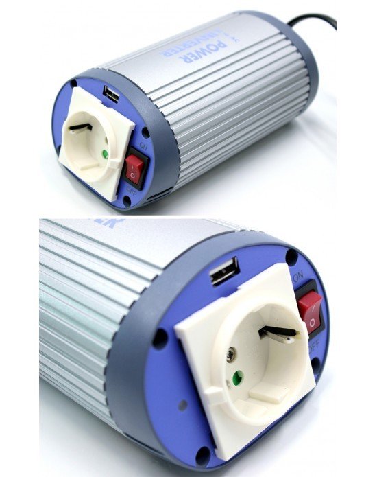 A301-150-12+USB+usb 12V 150 Watt Modifiye Sinüs İnvertör