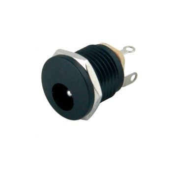 DC Jak 2.5mm Somunlu Ø12mm