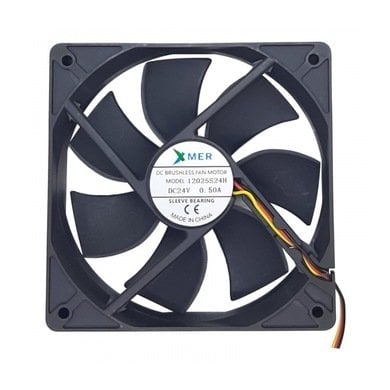 120x120x25mm 24V DC 0,50Amper Fan