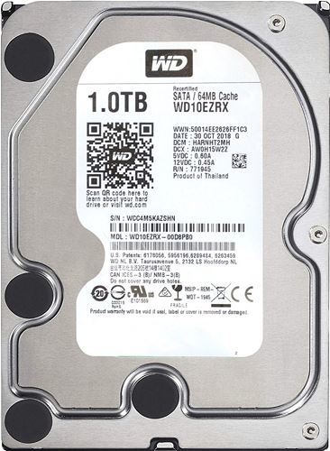 Western Digital Caviar Green WD10EZRX 1TB HDD