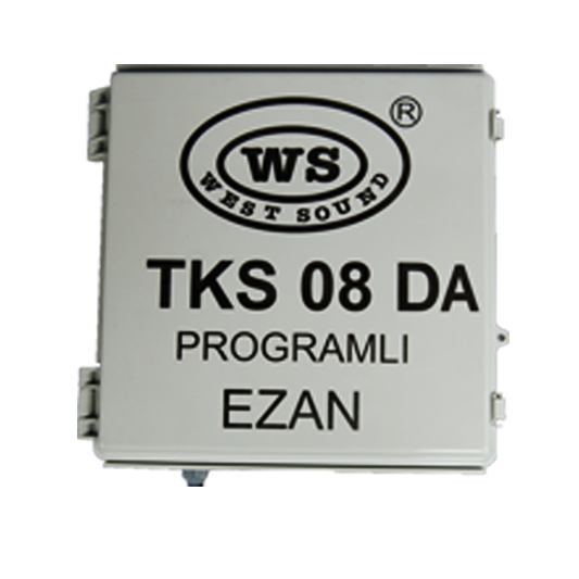 TKS 08 DA(Direk Tipi Güneş Panelli Akülü) Programlı Ezan Saati