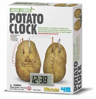 Elektriğini Patatesten Üreten Saat ( Potato Clock ) Kiti