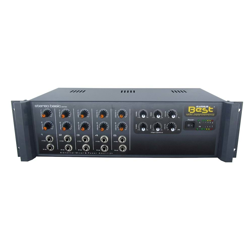Best AN2250U 2X250 Watt 8 Ohm Usb'li Stereo Amplifikatör