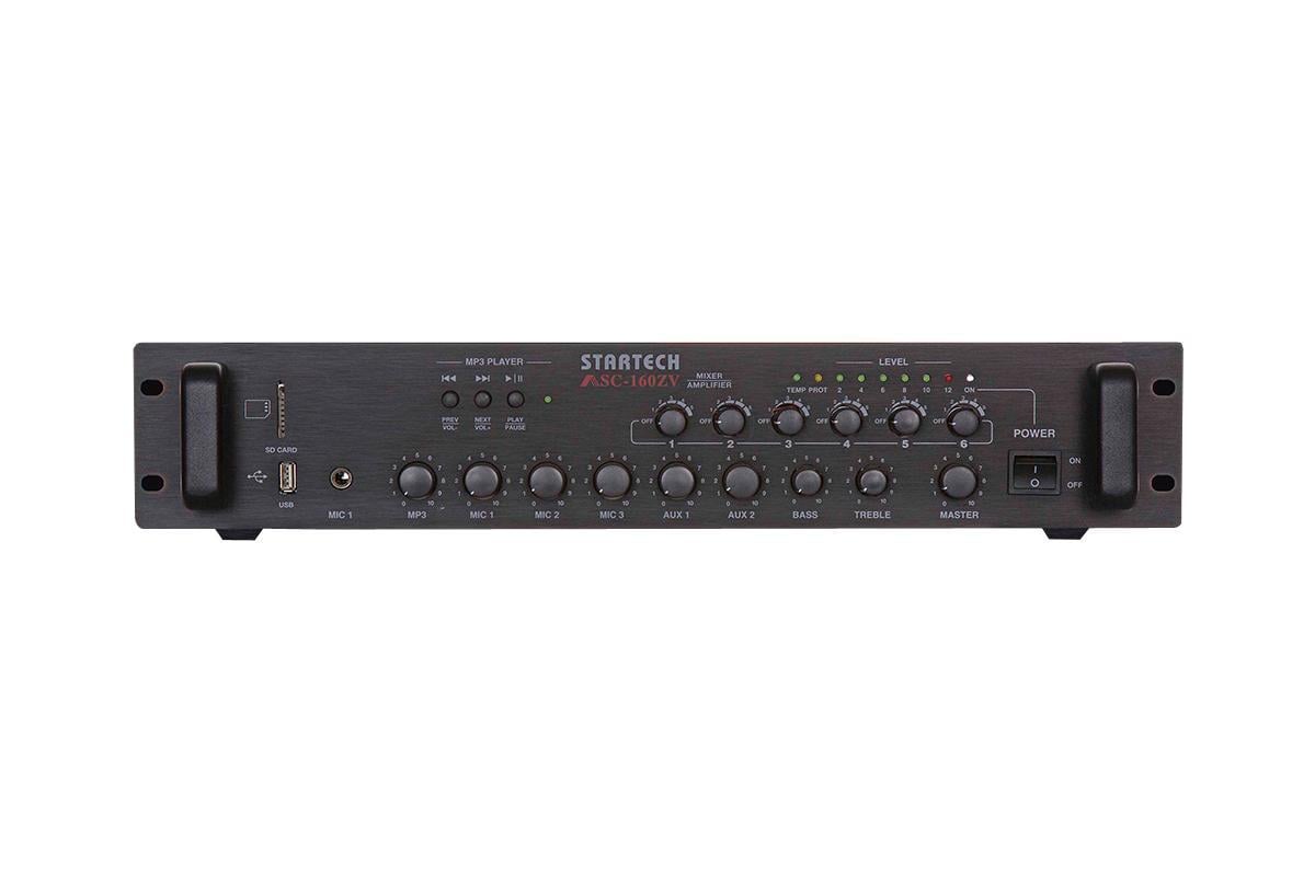 Startech ASC-160ZV 6 Bölgeli 160 Watt 100 Volt Amplifikatör