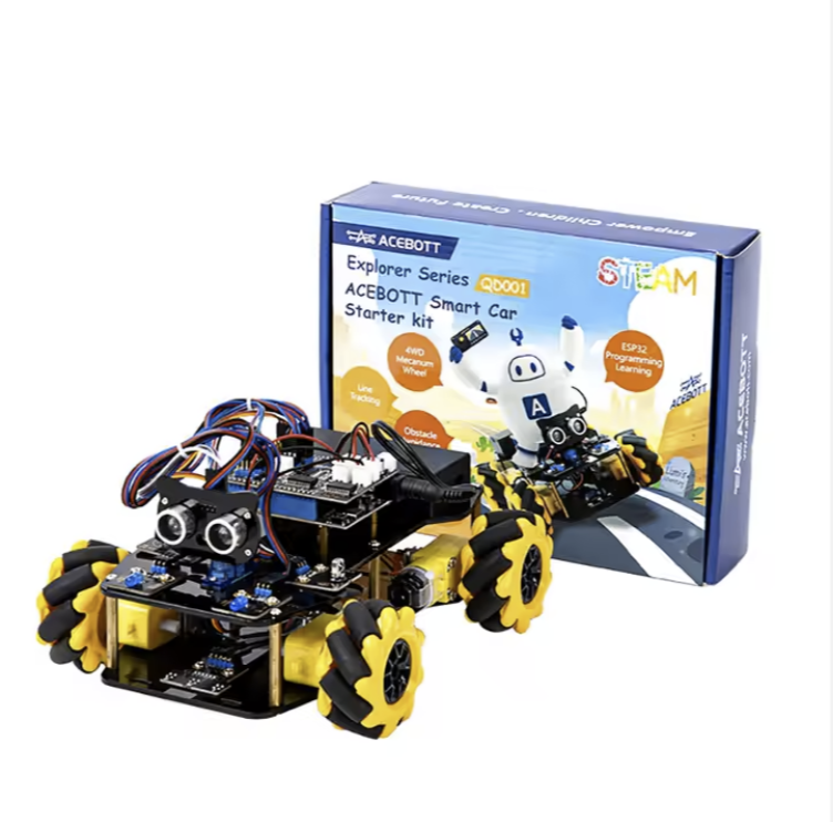 ACEBOTT QD001 ESP32 4WD Akıllı Robot Araç Kiti