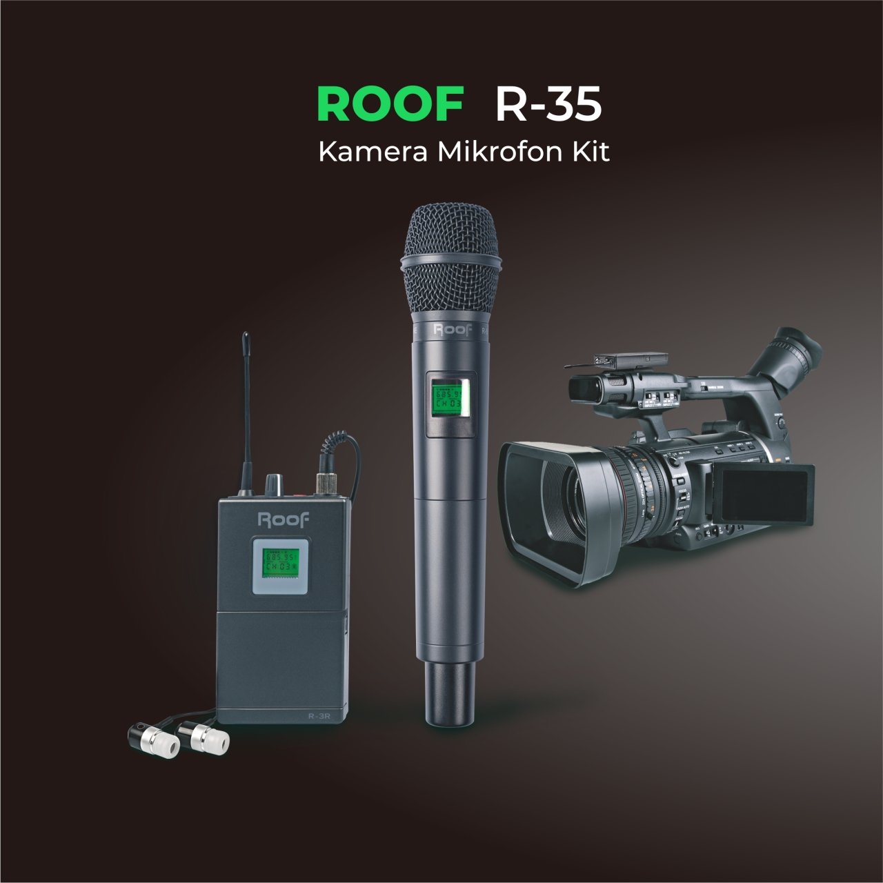 R–35 Telsiz Kamera Mikrofonu