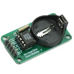 DS1302 Gerçek Zamanlı Saat Devresi Modülü - RTC Modülü (PİL YOK)