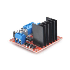 L298N Voltaj Regulatörlü Çift Motor Sürücü Kartı