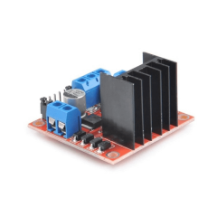 L298N Voltaj Regulatörlü Çift Motor Sürücü Kartı