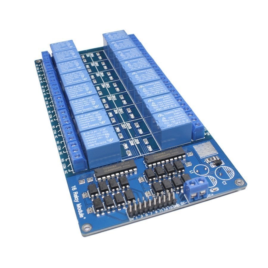 16 Way 5 V Relay Module - 16'lı 5 V Röle Kartı
