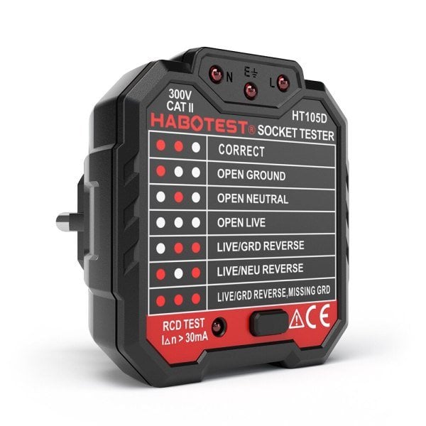 HABOTEST HT 105D Priz Test Aleti