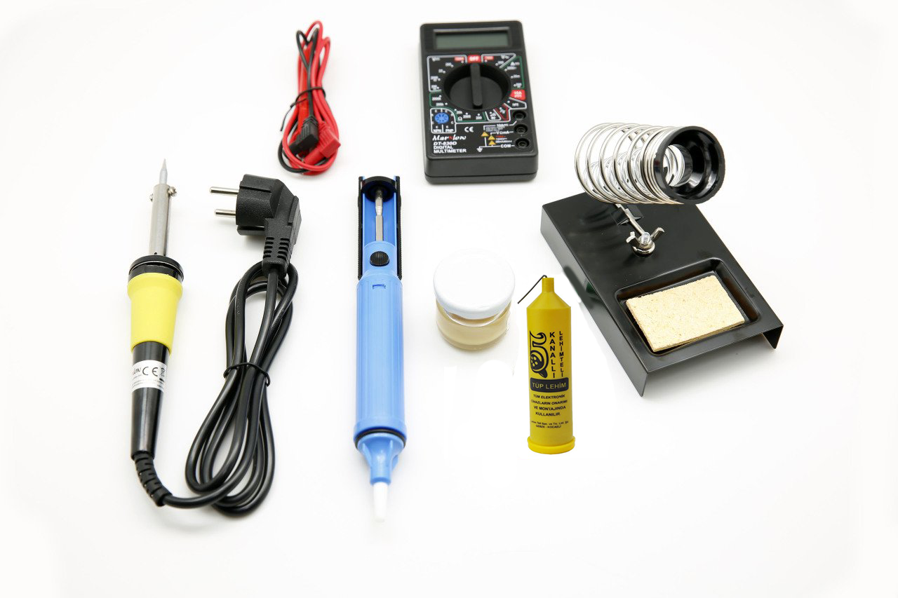 6 Parça Elektronikçi & Lehimleme Seti 1