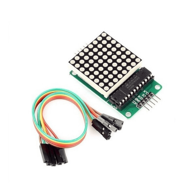 8x8 Kırmızı Dot Matrix Board