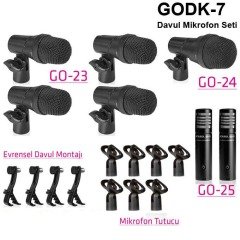 Carol GODK-7 Davul Mikrofon Seti