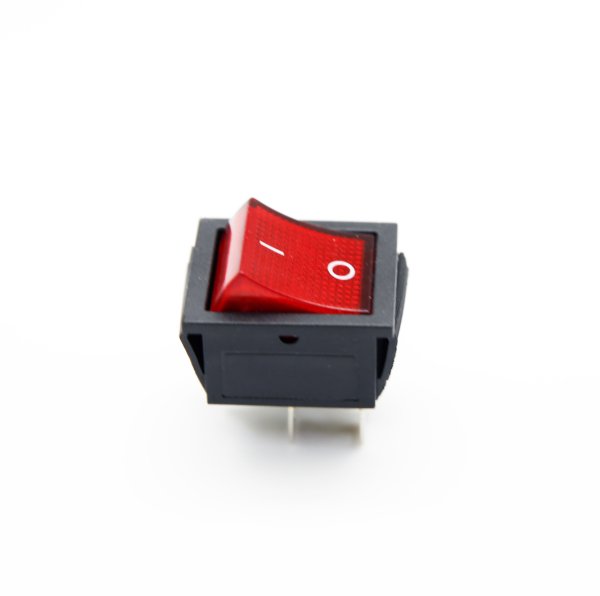 Kırmızı Işıklı Soba Anahtarı On-Off 4 Pin
