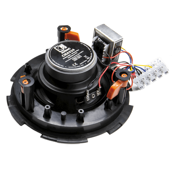 Audac CIRA506/W  5 1/4'' İnç 6 W / 3 W / 1.5 W 8 Ohm 100 V Hat Trafolu  Tavan Hoparlörü
