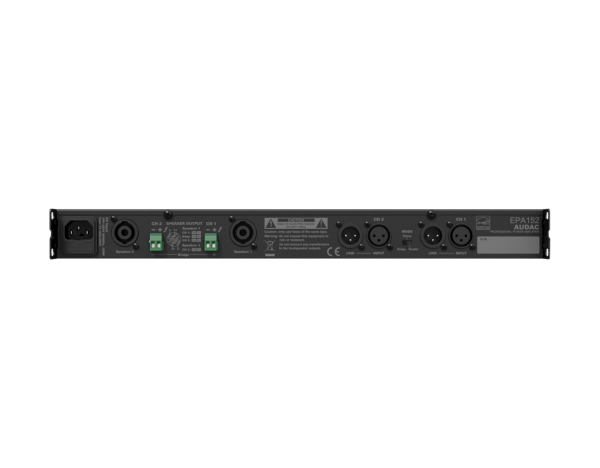 Audac EPA152  2X150 Watt 4 Ohm D Class  Power Amplifikatör