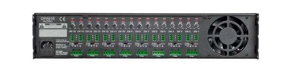 Audac DPA616  16X60 Watt 4 Ohm D Class  Power Amplifikatör