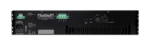 Audac CPA24  240 Watt 70 / 100 V Hat Trafolu 4 Ohm Çıkışlı Power Amplifikatör