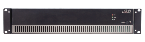 Audac CPA24  240 Watt 70 / 100 V Hat Trafolu 4 Ohm Çıkışlı Power Amplifikatör