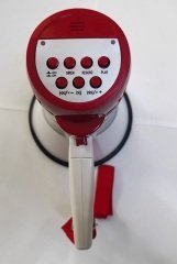 Mickle Hz-66 30W Kayıtlı Sirenli Megafon Şarjlı ve Pilli El Tipi Mini