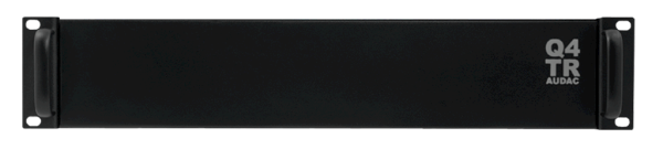 Audac Q4TR 4x600 Watt 50 / 70 / 100 V Hat Trafolu  Power Amplifikatör