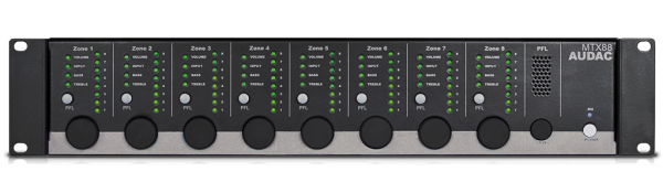 Audac MTX88 8 Zone Audio Matrix Sistem Preamplifikatör