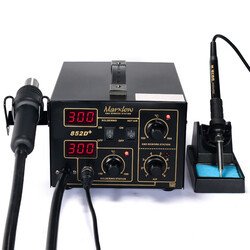 Marxlow 852D+ Diyafram Sıcak Hava ve Lehimleme İstasyonu
