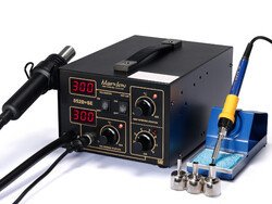 Marxlow 852D+SE Diyafram Sıcak Hava ve Lehimleme İstasyonu