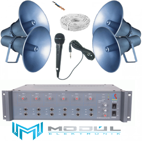 Cami Minare-Ezan Ses Sistemi