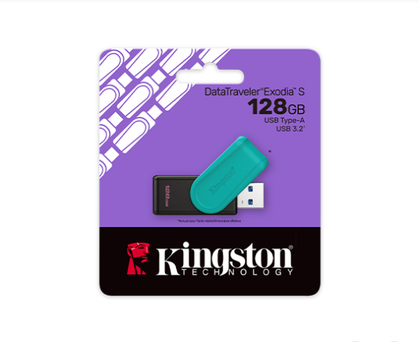 Kingston DataTraveler Exodia S DTXS USB 3.2 Gen1 Flash Bellek
