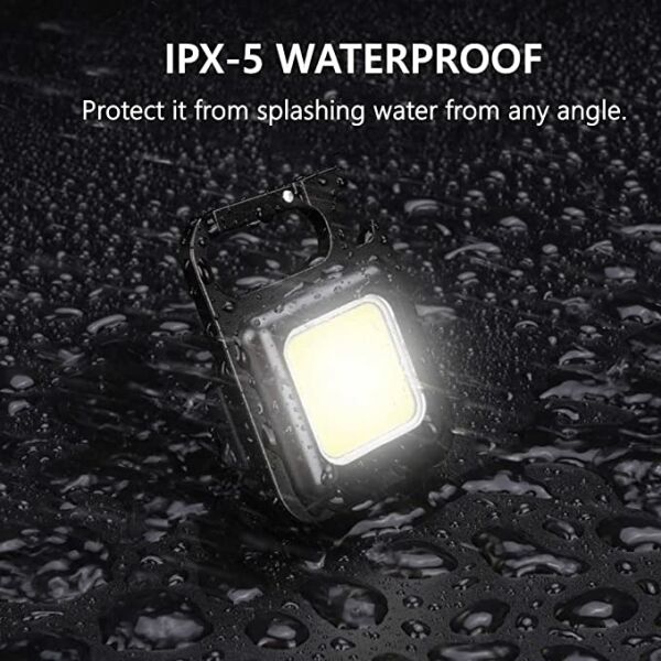 Cob Rechargeable Keychain Light