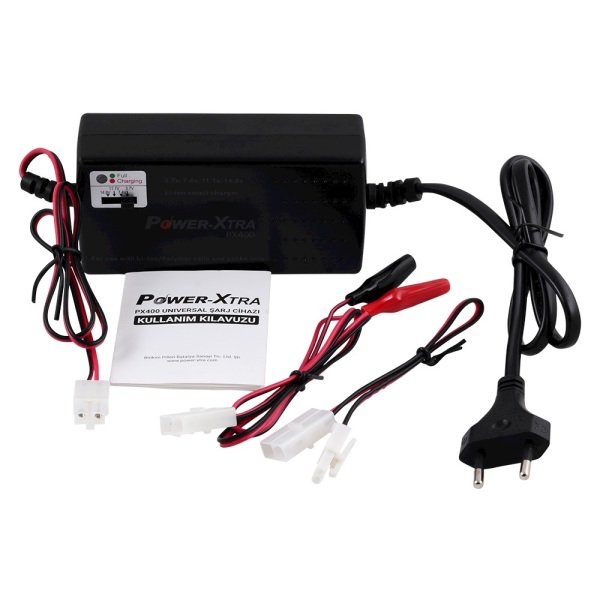 Power-Xtra PX400 Li-ion/Li-Po 1-4 Cell (3.7V-14.8V) Şarj Cihazı (0.5A)