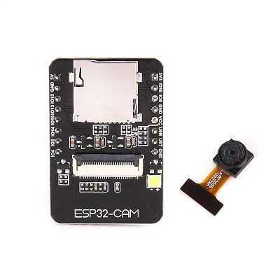 ESP32‐CAM WiFi Bluetooth Geliştirme Kartı + OV2640 Kamera Modülü