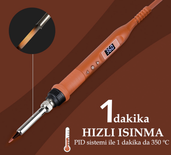 Tussle 80 Watt Dijital Ayarlı Kalem Havya