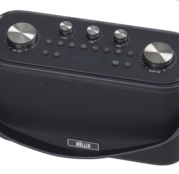 WÖLLER W-612 E 150W Usb+Sd+Bt Tek El Kayıtlı Şarjlı Amfi